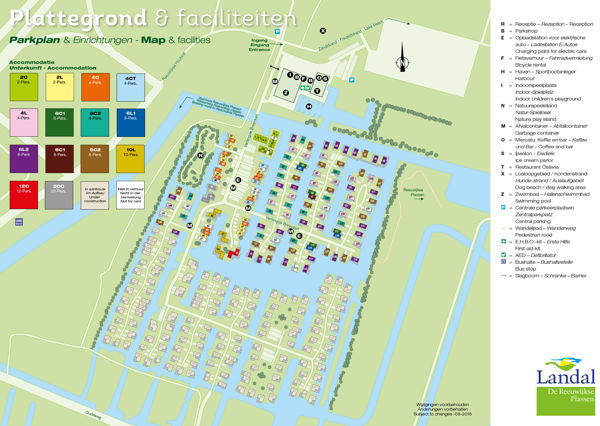 Lageplan von Landal De Reeuwijkse Plassen