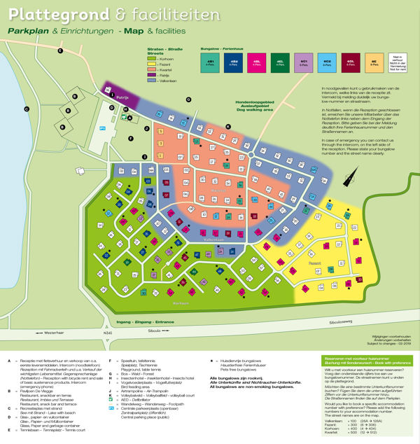 Lageplan von Landal De Vlegge