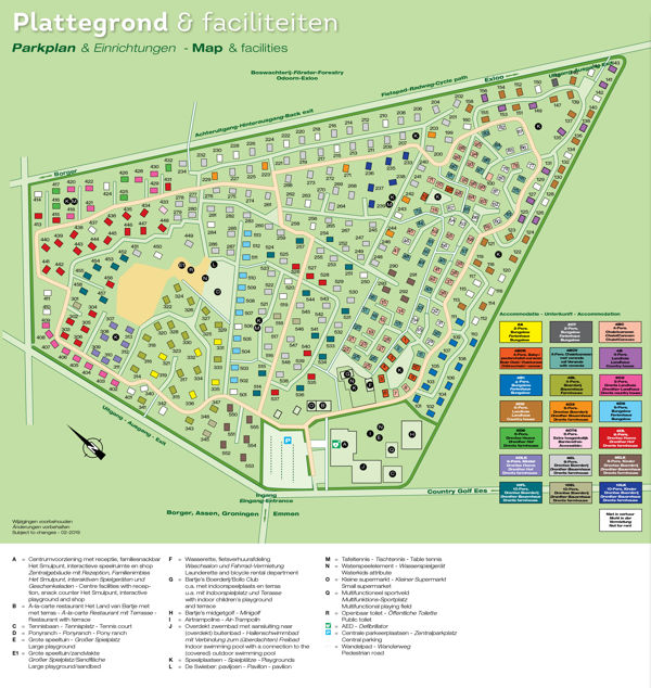 Lageplan von Landal Het Land van Bartje