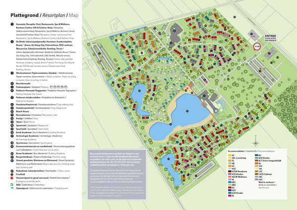 Lageplan von Landal Hof van Saksen