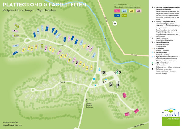 Lageplan von Landal Olde Kottink