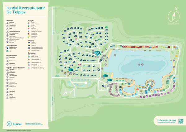 Lageplan von Landal Recreatiepark De Tolplas