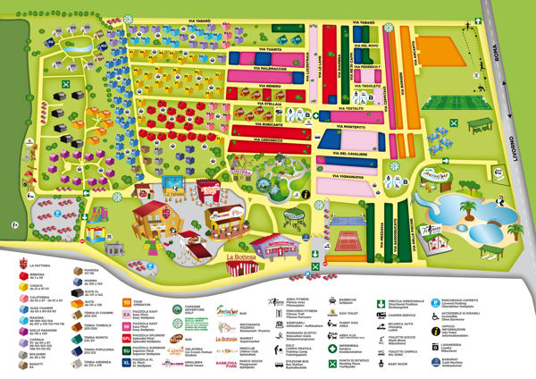 Lageplan von Le Capanne