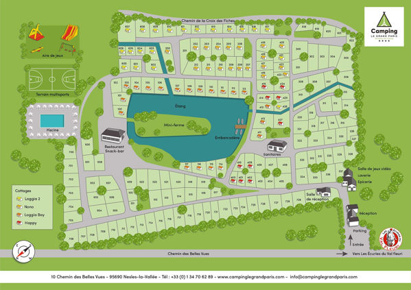 Lageplan von Le Grand Paris