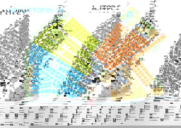 Lageplan von Le Littoral (Argeles)