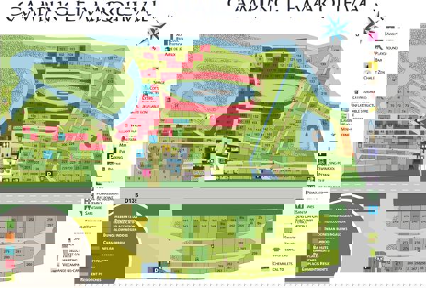 Lageplan von Le Marqueval