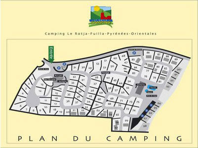 Lageplan von Le Rotja
