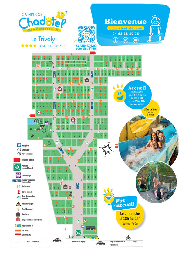 Lageplan von Le Trivoly