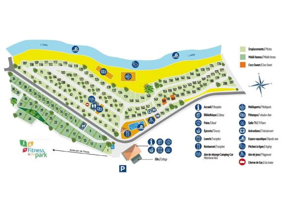 Lageplan von Le Val de L'Arre