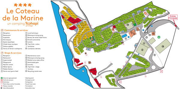 Lageplan von Les Gorges de Provence