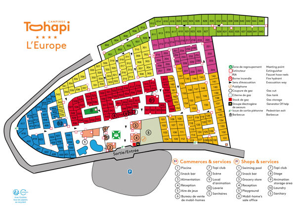 Lageplan von Les Salins de la Gardiole