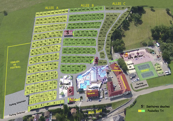 Lageplan von l'Idéal (Lac d'Annecy)