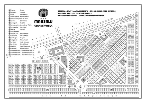 Lageplan von Mareblu