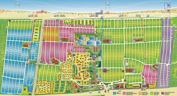 Lageplan von Marina di Venezia