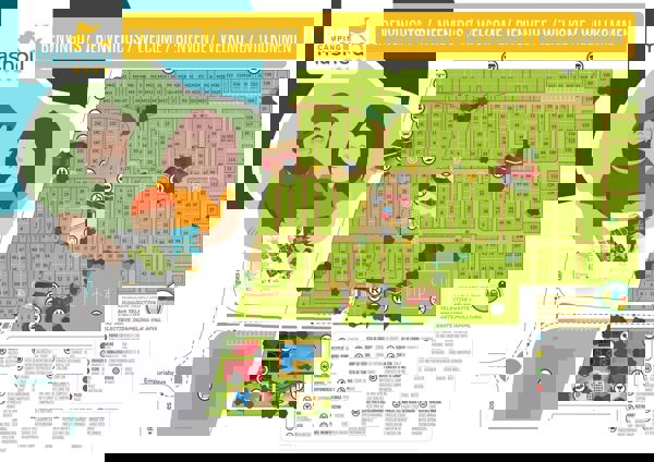 Lageplan von Mas Nou