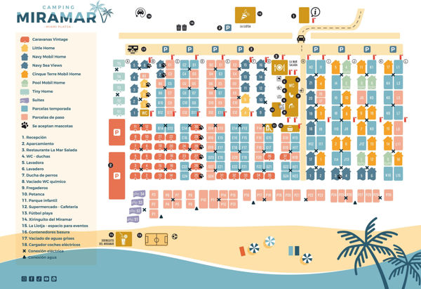 Lageplan von Miramar Cat 3