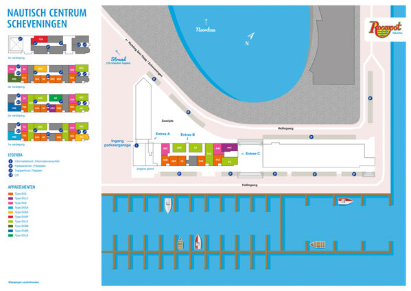 Lageplan von Nautisch Centrum Scheveningen