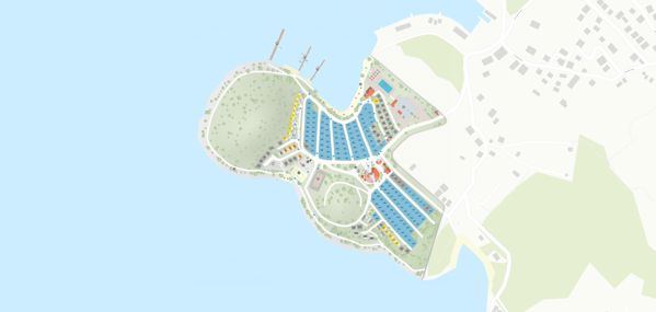 Lageplan von Oaza Mira