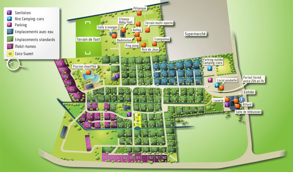 Lageplan von Pradelongue
