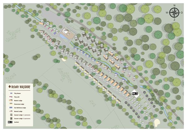 Lageplan von Resort Walsdorf