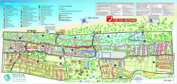 Lageplan von Riva di Ugento