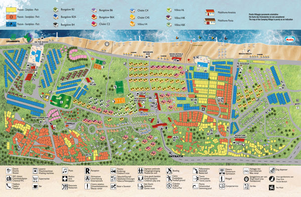 Lageplan von Rosapineta