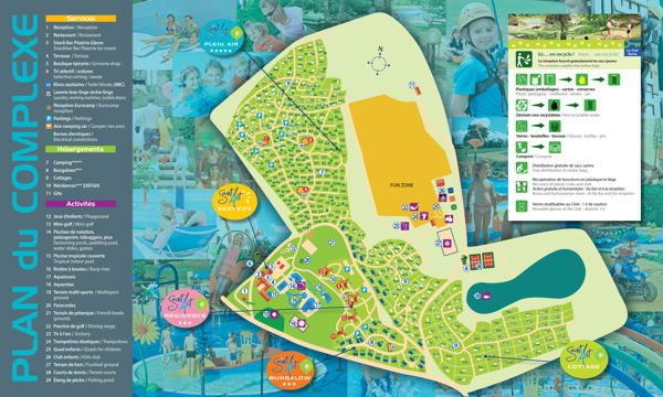 Lageplan von Saint Avit Loisirs