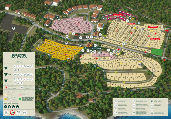 Lageplan von Solitudo