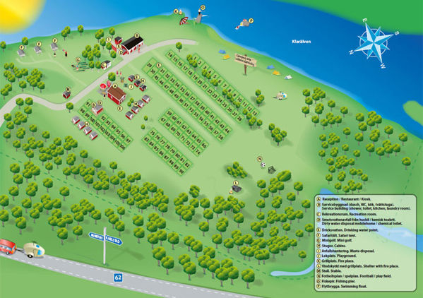 Lageplan von Storängens
