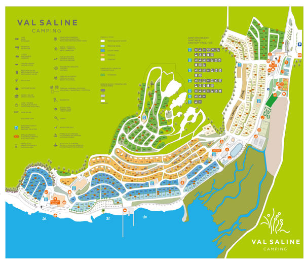 Lageplan von Val Saline