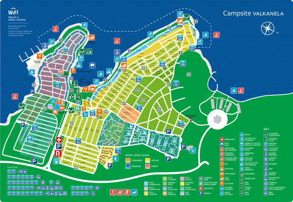 Lageplan von Valkanela