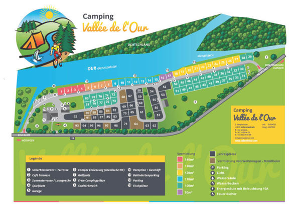 Lageplan von Vallée de l'Our