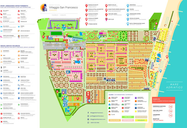 Lageplan von Villaggio San Francesco