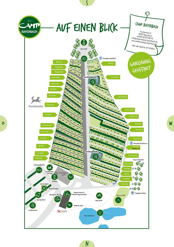 Lageplan von Vital Bayerbach