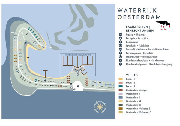 Lageplan von Waterrijk Oesterdam
