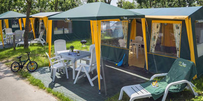 Bungalowzelte, Tunnelzelte