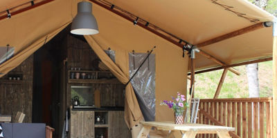 Safarizelte, Lodgezelte