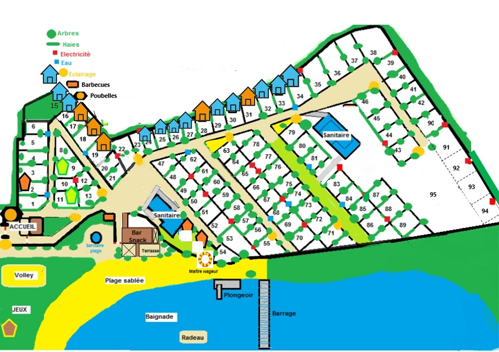 Lageplan Aubeterre sur Dronne