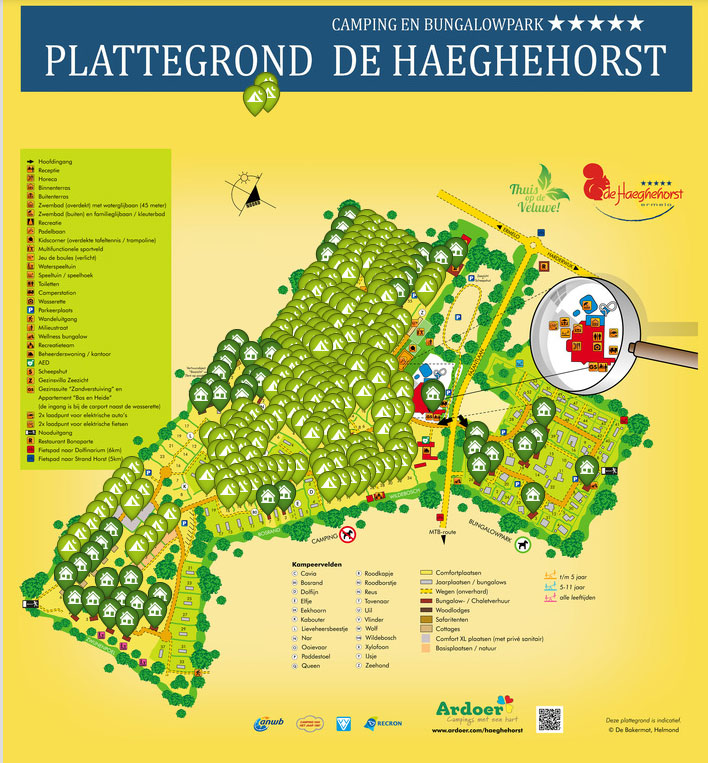 Lageplan Haeghehorst
