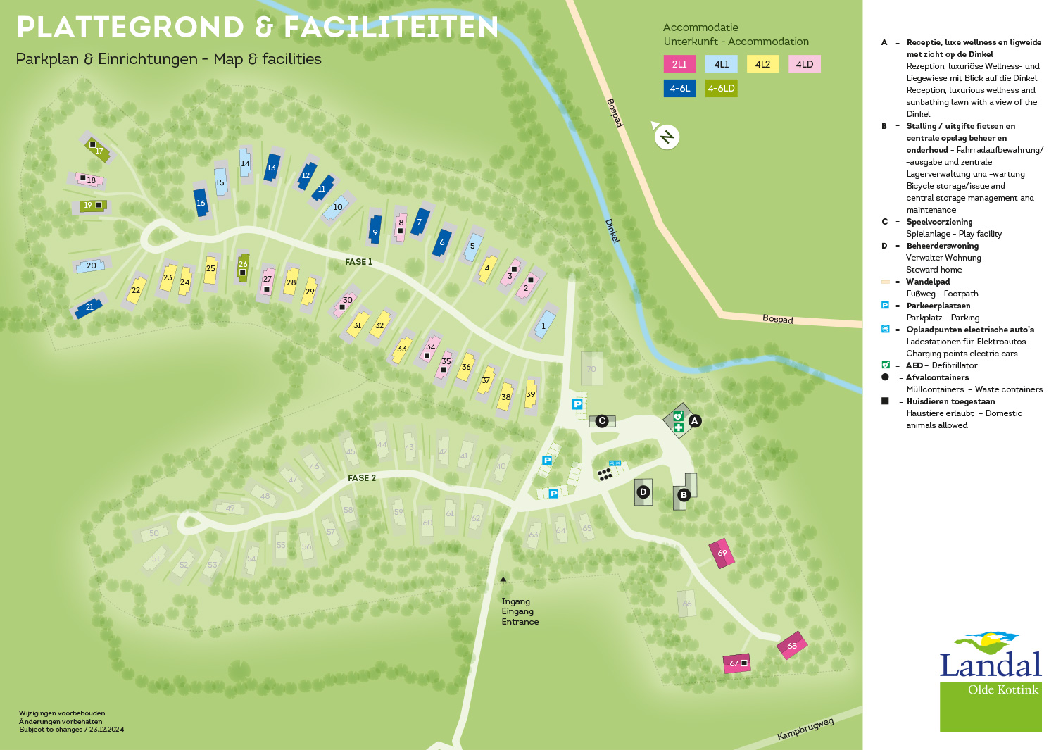 Lageplan Landal Olde Kottink