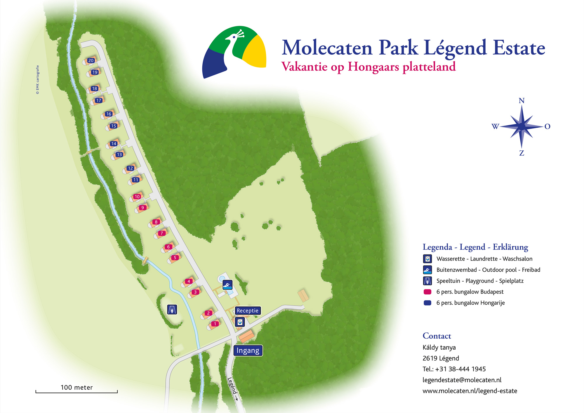 Lageplan Molecaten Park Legend Estate