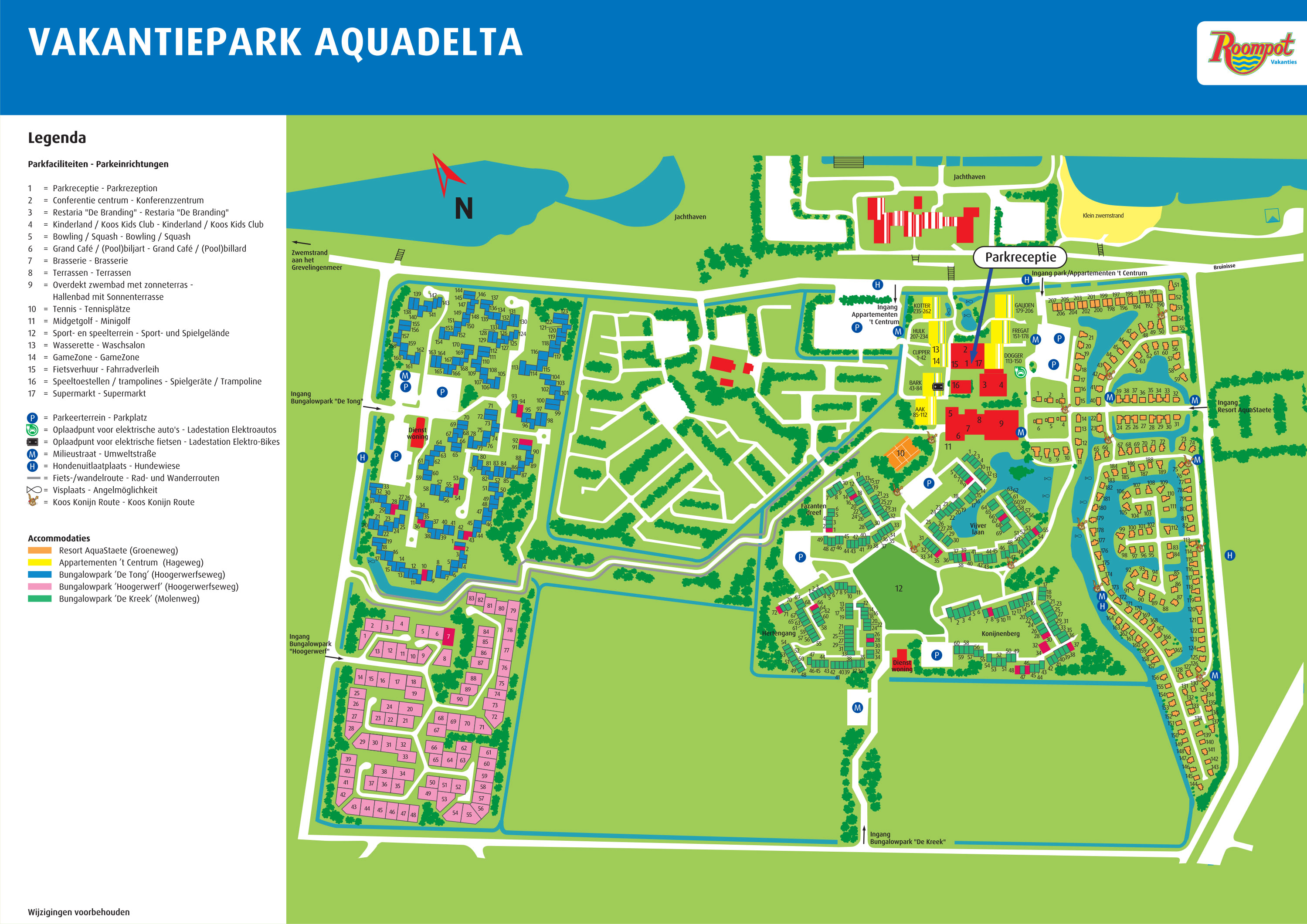 Lageplan Summio Parc Aquadelta