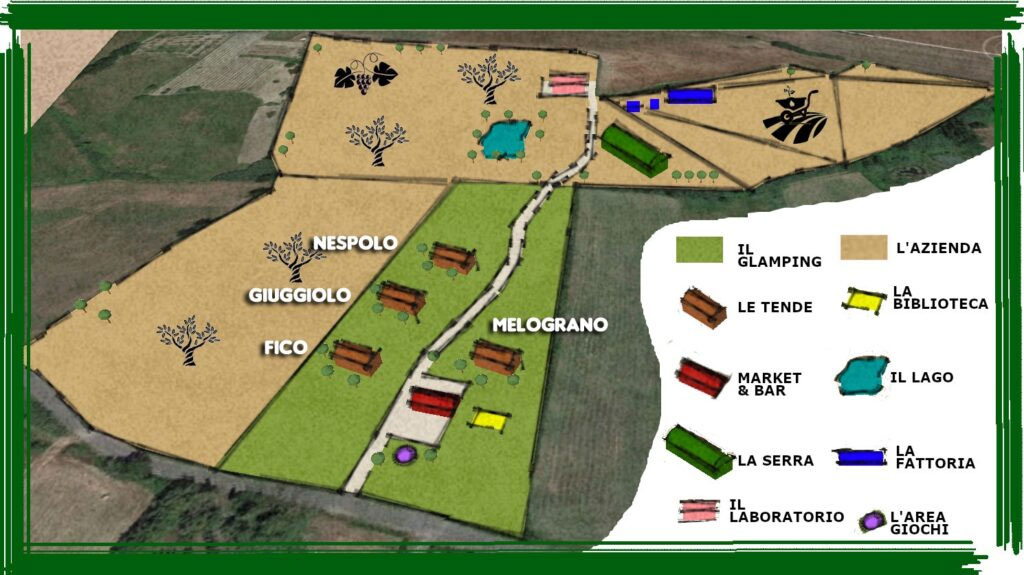 Lageplan Tenuta San Pierino